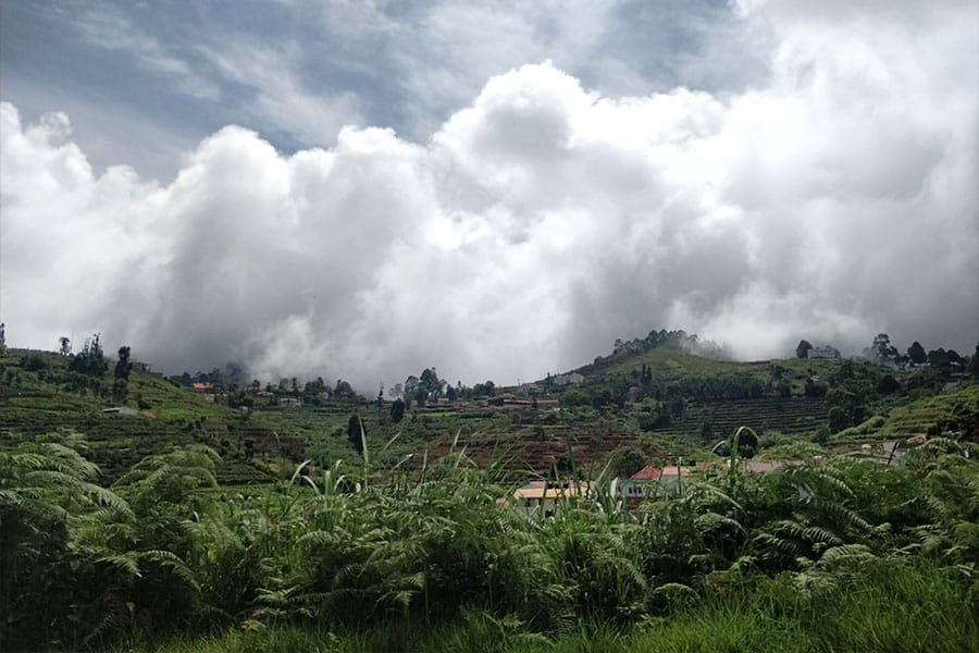Landscape of Kodaikanal.